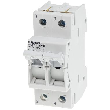 MINIZED, sezionatore sottocarico a fusibili, D01, a 2 poli, In: 16 A, Un AC: 400 V product photo Photo 01 3XL