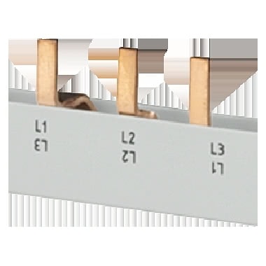 sbarra di collegamento a punte protetto contro i contatti accidentali, 10 mm2 qu product photo Photo 01 3XL