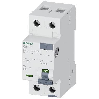 Interruttore differenziale, a 2 poli, tipo AC, In: 63 A, 30 mA, Un AC: 230 V product photo Photo 01 3XL