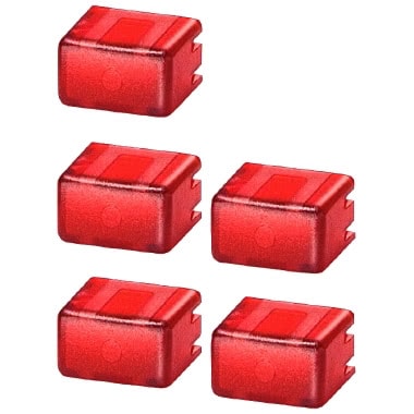 Set di cappucci per pulsanti 5TE48 Set con ognuno 5x rosso/trasparente
nessun va product photo Photo 01 3XL