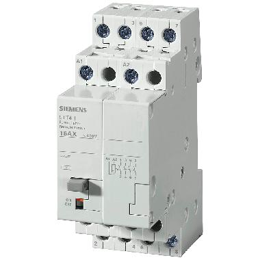 Interruttore con comando a distanza con 4 contatti NO, contatto per AC 230 V, 400 V 16 A, comando in AC 230 V product photo Photo 01 3XL