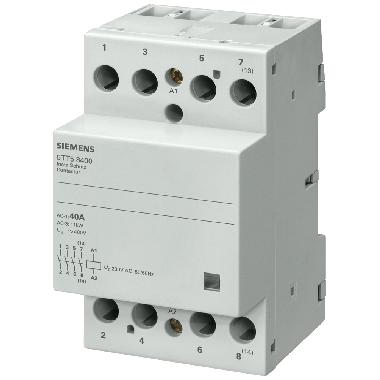 Contattore INSTA con 4 contatti NC, contatto per AC 230 V, 400 V 63 A comando in AC 230 V product photo Photo 01 3XL