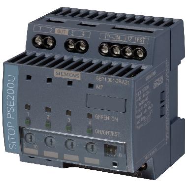 Modulo selettivo SITOP PSE200U, DC24V/4x 3-10 A con cont. di segnal. cumul. product photo Photo 01 3XL