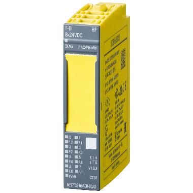 SIMATIC ET 200SP F-DI 8x24VDC HF product photo Photo 01 3XL