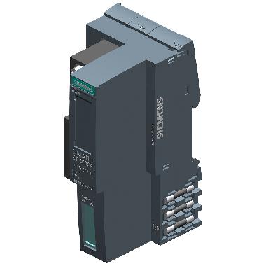 SIMATIC ET 200SP IM 155-6 DP HF con modulo server e connettore PROFIBUS product photo Photo 01 3XL