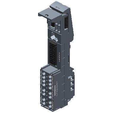 SIMATIC ET 200SP BU tipo F0 BU20-P8+A4+0B UI 1 product photo Photo 01 3XL