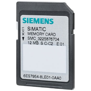 SIMATIC S7, Memory Card per S7-1x 00 CPU/SINAMICS, 3, 3V Flash, 4 Mbyte product photo Photo 01 3XL