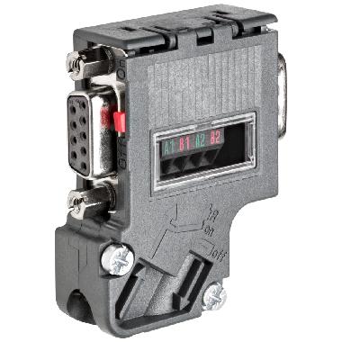 SIMATIC DP Connettore PROFIBUS RS 485, a vite, con presa PG, 35° product photo Photo 01 3XL