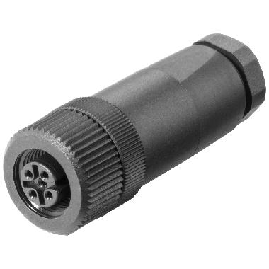 IE Power M12 Cable Connector PRO, presa di collegamento per SCALANCE W-700 product photo Photo 01 3XL