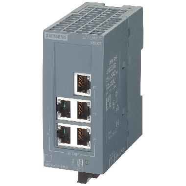 SCALANCE XB005G, unmanaged switch, 5x RJ45, idoneo per Gigabit product photo Photo 01 3XL