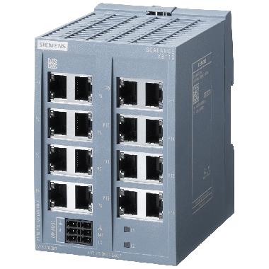 SCALANCE XB116, unmanaged switch, 16x porte RJ45 da 10/100 Mbit/s product photo Photo 01 3XL