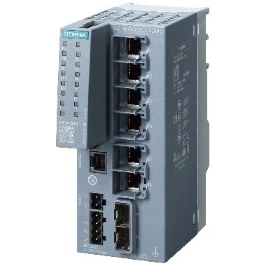 SCALANCE XC206-2SFP G, managed switch di Layer 2, 6x RJ45, 2x SFP product photo Photo 01 3XL