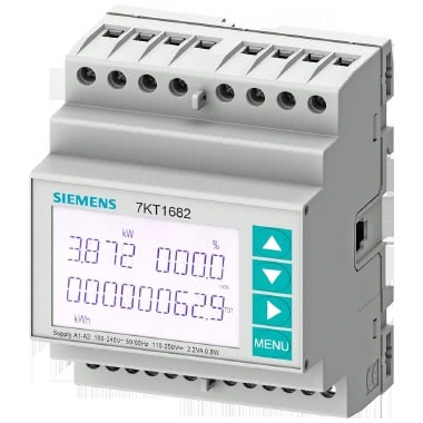 SENTRON, dispositivo di misura, 7KT PAC1600, LCD, L-L: 400 V, L-N: 230 V, 5 A, a product photo Photo 01 3XL