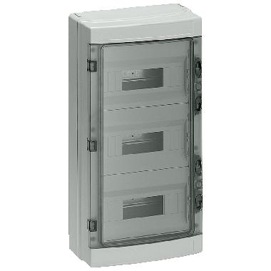 SIMBOX Universal WP, quadro centralino da parete per montaggio sporgente, IP65 a 3 file, 54 UM, senza morsettiera product photo Photo 01 3XL