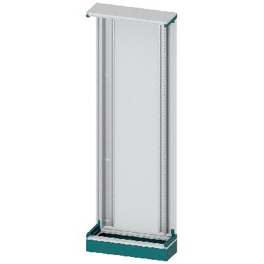 ALPHA 630 Universal, quadro da pavimento, Flat Pack, IP43, classe di protezione 1 A=1800mm, La=600 mm, T=250mm, senza porta RAL 7035 product photo Photo 01 3XL