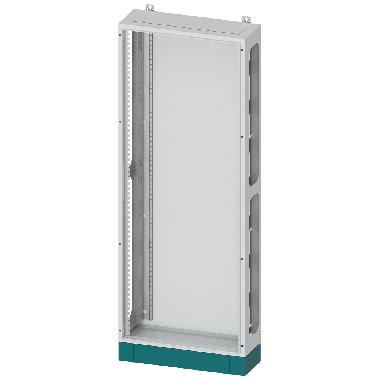 ALPHA 630 Universal, quadro da pavimento, IP55, classe di protezione 1 A=1600mm, La=600 mm, T=250mm, senza porta RAL 7035 product photo Photo 01 3XL