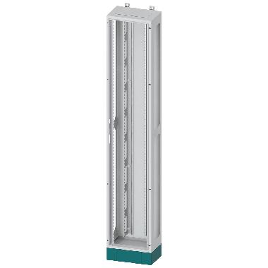 ALPHA 630 Universal, quadro da pavimento, IP55, classe di protezione 1 A=1800mm, La=300 mm, T=250mm, senza porta RAL 7035 product photo Photo 01 3XL