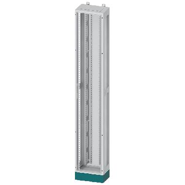 ALPHA 630 Universal, quadro da pavimento, IP55, classe di protezione 1 A=2000mm, La=300 mm, T=250mm, senza porta RAL 7035 product photo Photo 01 3XL