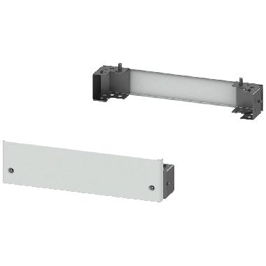 SIVACON, zoccolo per quadri con porta frontale, A: 100mm, La: 600mm, RAL 7035 product photo Photo 01 3XL