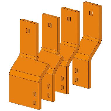 SIVACON S4 linguette sbarre coll. princ. su sbarre di distribuzione sbarra di di product photo Photo 01 3XL