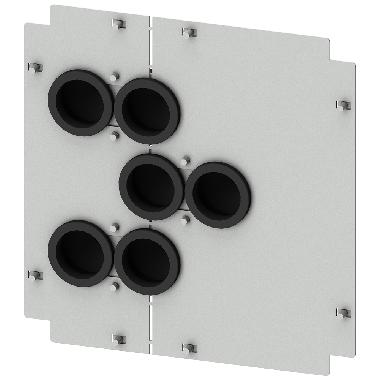 SIVACON S4 piastra di copertura ingresso cavi interruttore 3VL5 fino a 630 A pos product photo Photo 01 3XL