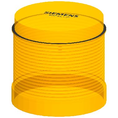 Elemento luce fissa, con LED integrato, giallo, AC 230 V, diametro 70 mm product photo Photo 01 3XL