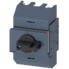 Sezionatore sottocarico 63 A, grand. costr. 01, a 3 poli, comando frontale centrale, apparecchio completo product photo