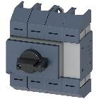 Sezionatore sottocarico 63 A, grand. costr. 02, a 4 poli, comando frontale centrale, apparecchio completo product photo