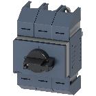 Sezionatore sottocarico 125 A grand. costr. 02, a 3 poli, comando frontale centrale, apparecchio completo product photo