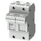 SENTRON, portafusibili, 14 x 51 mm, a 2 poli, In: 50 A, Un AC: 690 V product photo