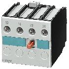 Blocchetto di contatti ausiliari, 2NO, EN 50005, a 2 poli Morsetti a vite per collegamento di contattori per comando motori product photo