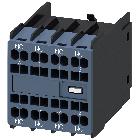 Blocchetto di contatti ausiliari 2NO+2NC, vie di corrente: 1NO, 1NC, 1NC, 1NO product photo