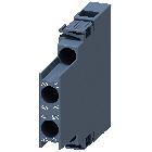 Blocchetto di contatti ausiliari laterale, 2NO, vie di corrente: 1NO, 1NO per contattori per comando motori, S0 product photo