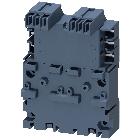 Sbarra collettrice trifase incl. connettore di ampliamento per 2 interruttori automatici S00 e S0 product photo