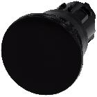 Pulsante a fungo, 22 mm, rotondo, in plastica, colore nero, 40 mm product photo