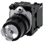 Selettore a chiave RONIS, 22 mm, rotondo, in plastica, estrazione chiave O+I, 1NO product photo