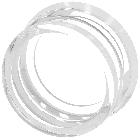 Cappuccio di protezione in silicone per bottone, trasparente product photo