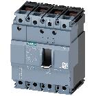 Interruttore automatico 3VA1 IEC Frame 160, classe del potere di interruzione S, Icu=36 kA con 415 V product photo