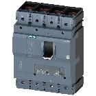 interruttore automatico 3VA2 IEC frame 400 classe del potere di interruzione M Icu=55kA con 415V a 4 poli, protezione impianto ETU320, LI, In=400A ... product photo