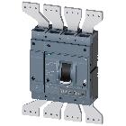 interruttore automatico 3VA2 IEC frame 1250 classe del potere di interruzione H Icu=85kA con 415 V a 4 poli, protezione impianto ETU350, LSI, In=12... product photo