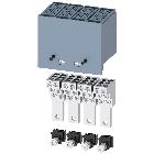 Morsetto di collegamento per conduttore tondo, 6 cavi, 4 pezzi, accessorio per: 3VA1 100/160 product photo