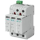 Scaricatore di sovratensione, tipo 2 moduli di protezione inseribili, UC AC 750 V, a 3 poli product photo
