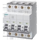Interruttore magnetotermico, 400 V, Icn: 10 kA, 4P, Icu: 35 kA, caratteristica C, In: 6 A product photo