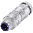 IE M12 Plug PRO M12 connettore con robusta custodia in metallo e tecnica di coll product photo