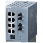 SCALANCE XB108-2 unmanaged IE Switch, 8x 10/100 Mbit/s ports, 2x 100 Mbit/s Mult product photo