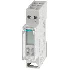 Orologio interruttore settimanale Mini Digital, AC 230 V, 1 canale, 1UM product photo