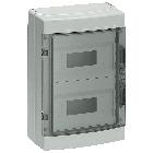 SIMBOX Universal WP, quadro centralino da parete per montaggio sporgente, IP65 a 2 file, 24 UM, senza morsettiera product photo