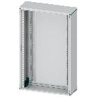 ALPHA 630 Universal, quadro di distribuzione da parete, Flat Pack, IP43, classe di protezione 1 A=1000mm, La=600 mm, T=250mm, senza porta RAL 7035 product photo