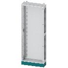 ALPHA 630 Universal, quadro da pavimento, IP55, classe di protezione 1 A=1600mm, La=600 mm, T=250mm, senza porta RAL 7035 product photo
