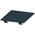 Piastra del tetto rialzata IPX1, La: 400mm P: 400mm product photo